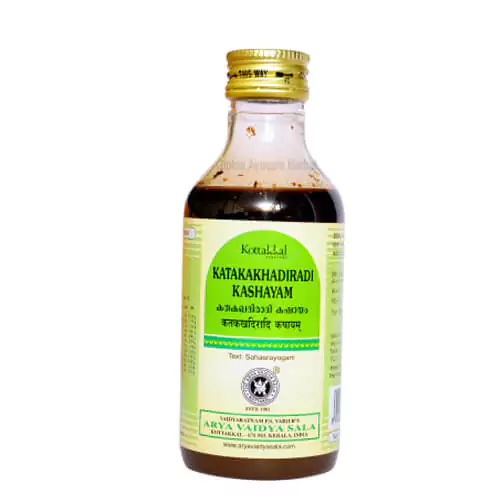 Kottakkal Katakakhadiradi Kashayam