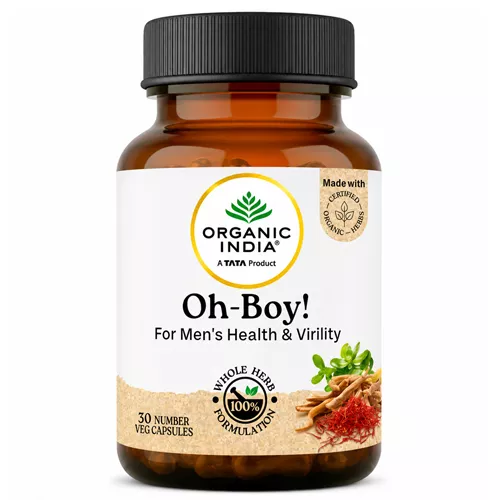 Organic India Oh Boy Capsules