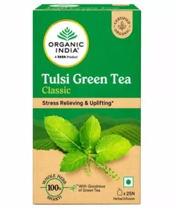 organic india tulsi green tea classic