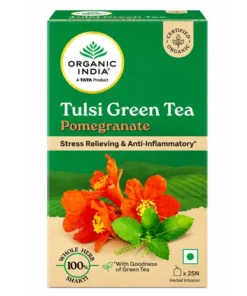 Organic India Tulsi Green Tea Pomegranate Tea