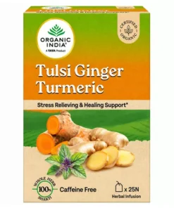 Organic India Tulsi Ginger Turmeric Tea
