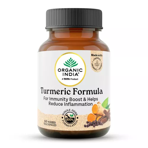 Organic India Turmeric Formula Capsules