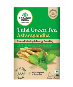 Organic India Tulsi Green Tea Ashwagandha