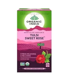 Organic India Tulsi Sweet Rose Tea