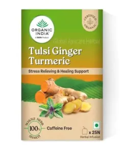 Organic India Tulsi Ginger Turmeric Tea