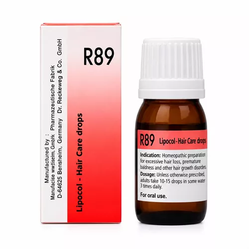 Dr. Reckeweg Germany R89 Homeopathy Hair Care Drops