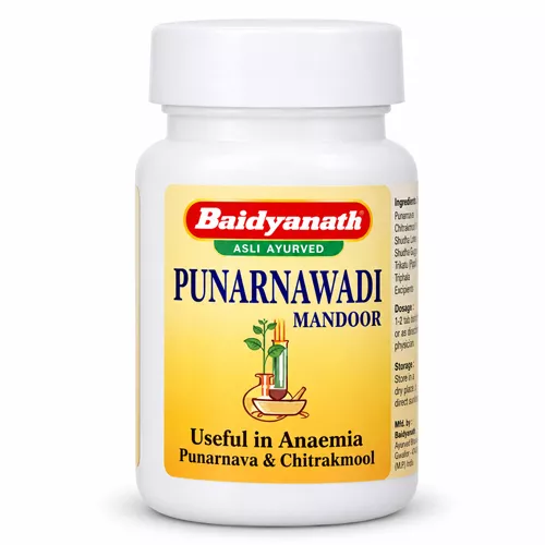Baidyanath Punarnawadi Mandoor Tablet