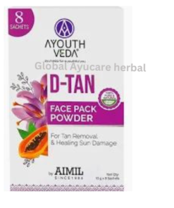 Ayouthveda D-Tan Face Pack Powder