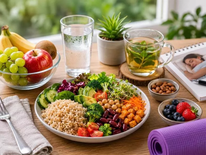 Healthy diet and lifestyle habits for respiratory wellness
