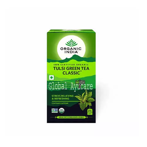 Organic India Tulsi Green Tea Classic