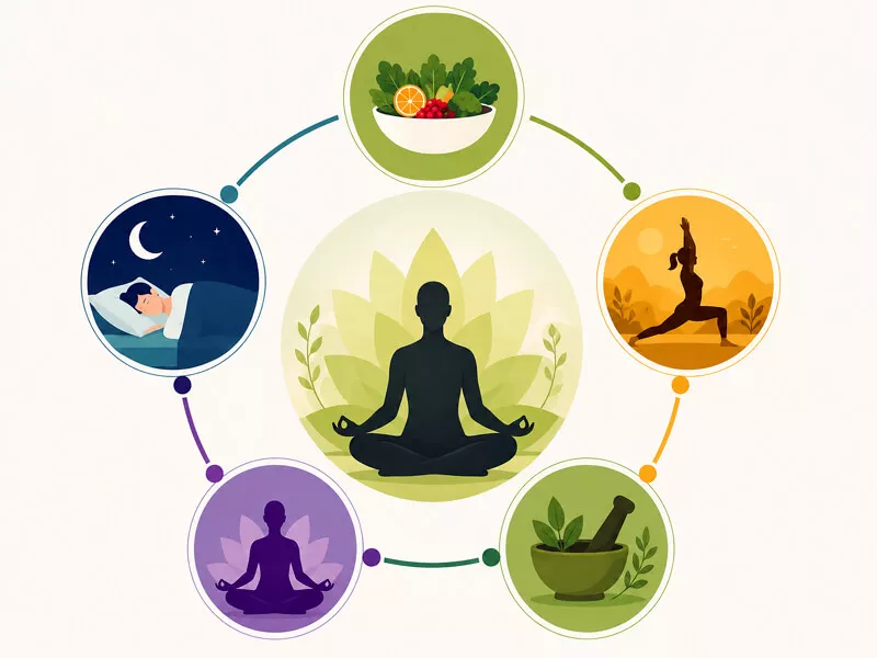 5 Pillars of Ayurvedic Wellness