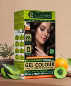 Indus Valley Gel Hair Colour Copper Mahogany 5.40