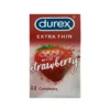 Durex Extra Thin Strawberry