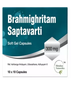 Himalaya Nutravedics Brahmighritam Saptavarti Soft Gel Capsules
