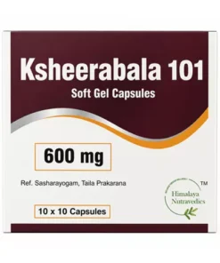 Himalaya Nutravedics Ksheerabala Soft Gel Capsules