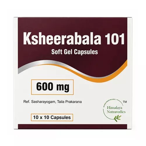 Himalaya Nutravedics Ksheerabala Soft Gel Capsules