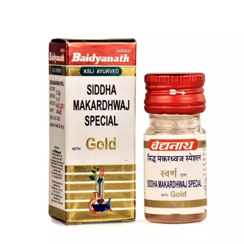 Baidyanath Siddha Makardhwaj Special with Gold