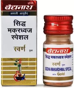 Baidyanath Siddha Makardhwaj Special with Gold | For General Weakness & Vitality