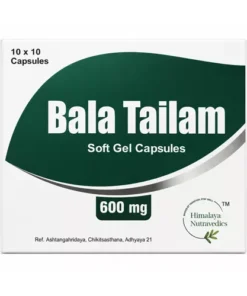 Himalaya Nutravedics Bala Tailam Soft Gel Capsules