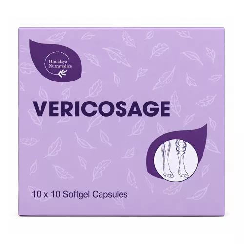 Himalaya Nutravedics Vericosage Soft Gel Capsules